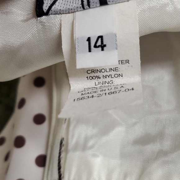 1950s Vintage Inspired Polka Dot Dress by Nikki Livas - Picture 8 of 8